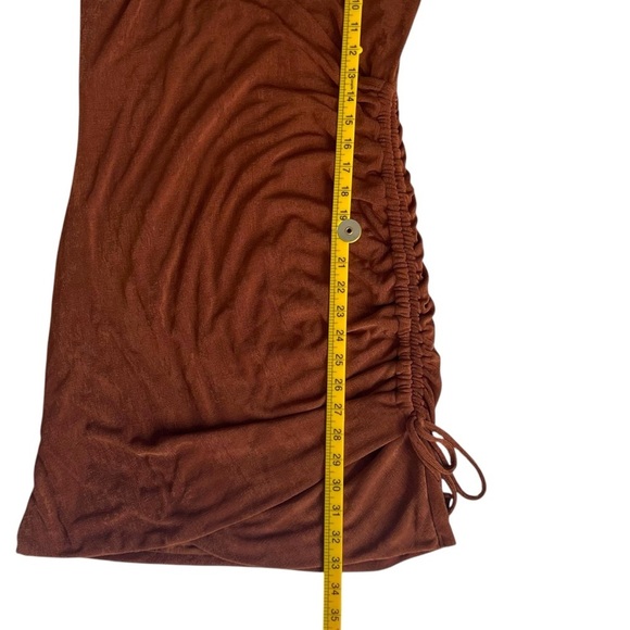L*Space Melissa Dress Coffee Size Large NWT - Picture 10 of 11